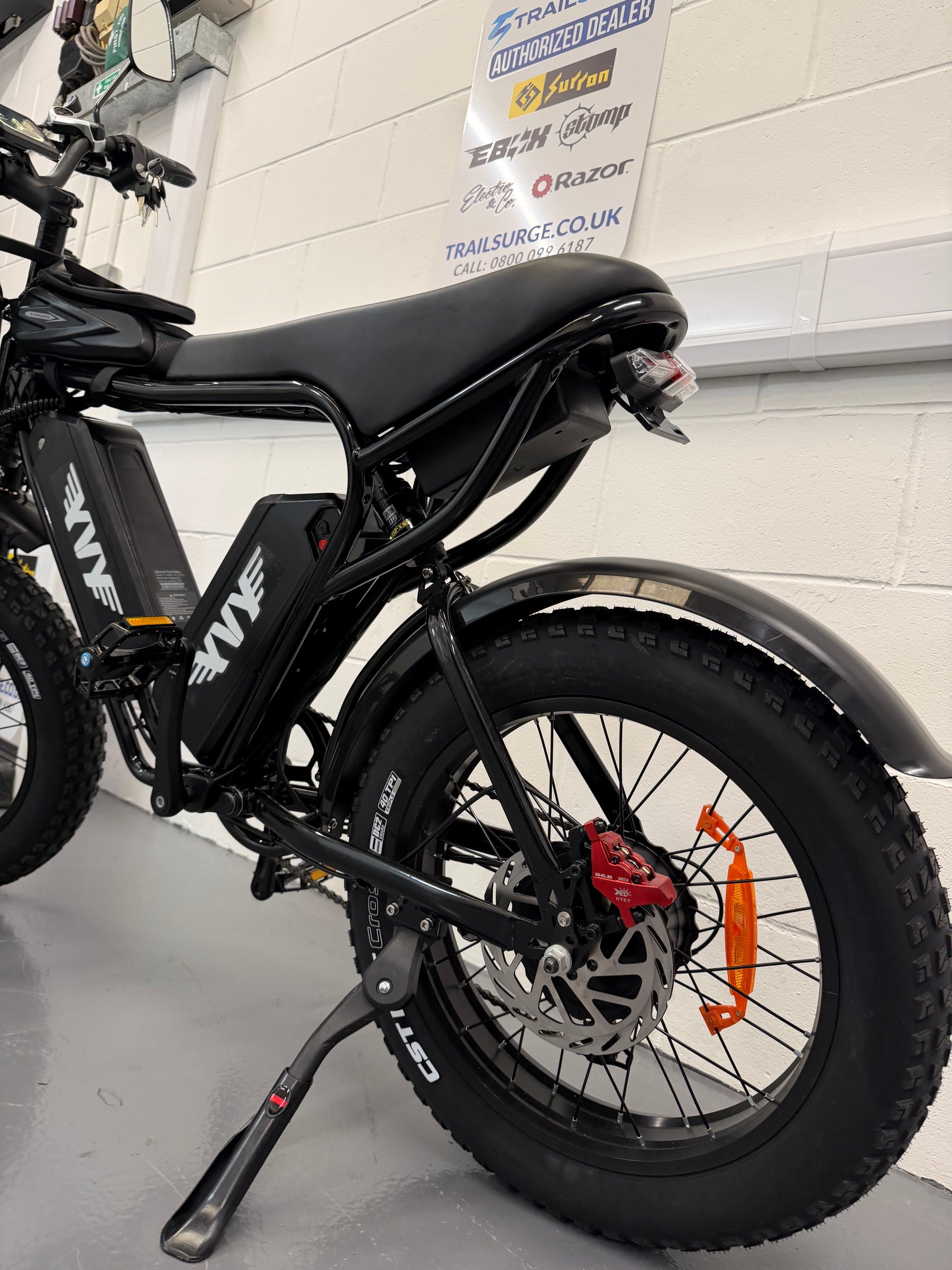 Real product photo of YVY Q20 (C20) PRO elektrische fiets from TrailSurge