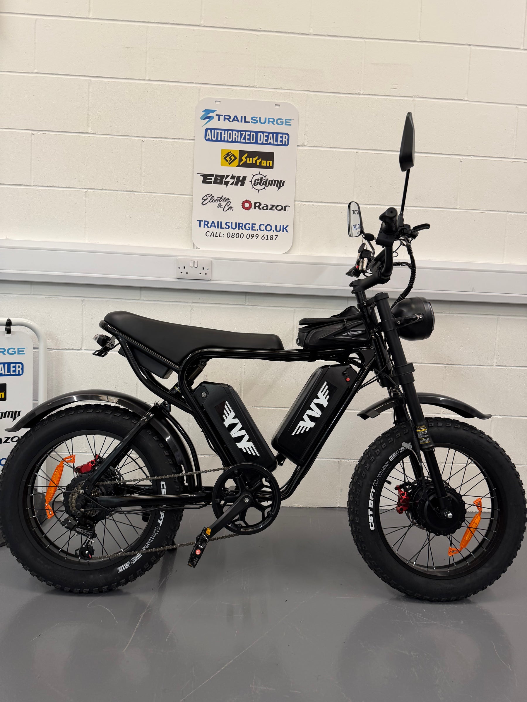 Real product photo of YVY Q20 (C20) PRO elektrische fiets from TrailSurge