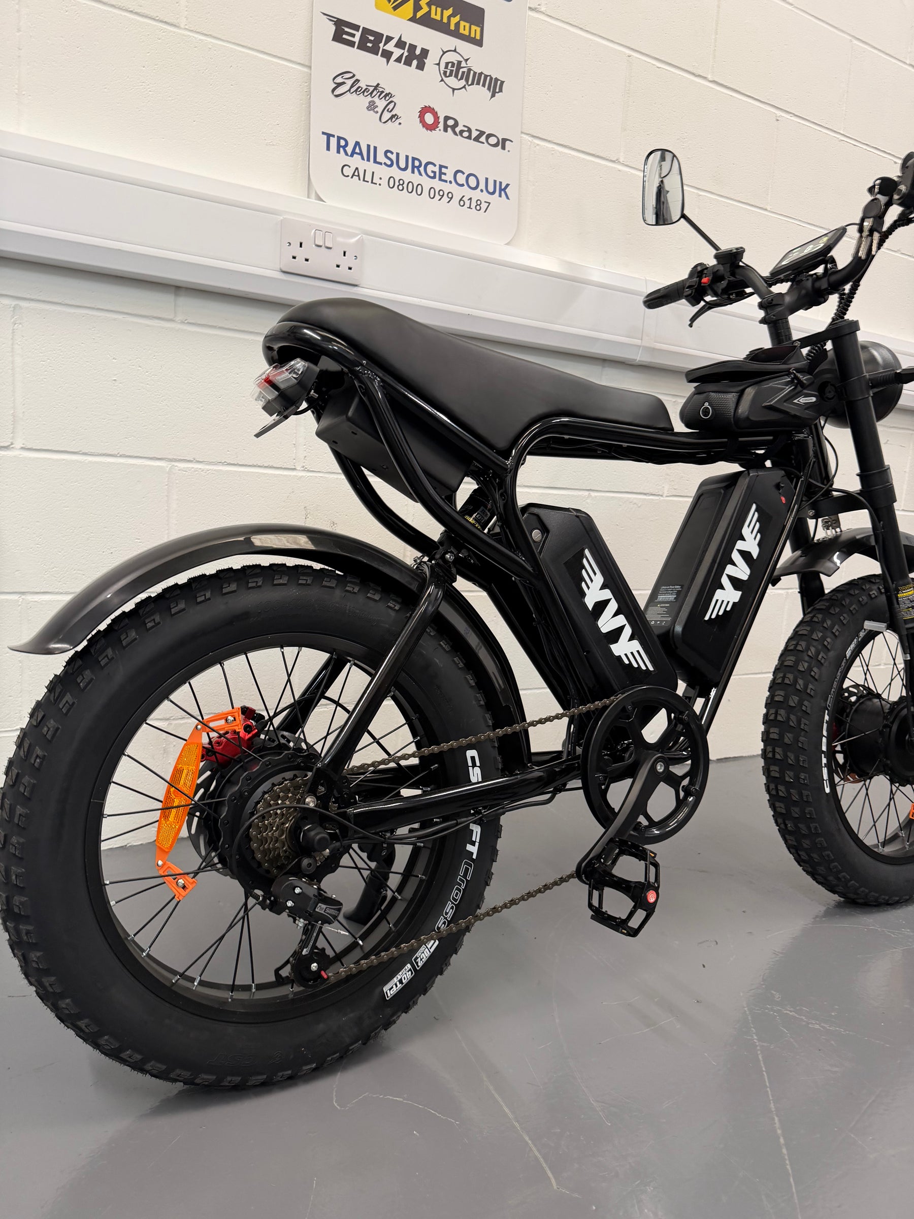 Real product photo of YVY Q20 (C20) PRO elektrische fiets from TrailSurge