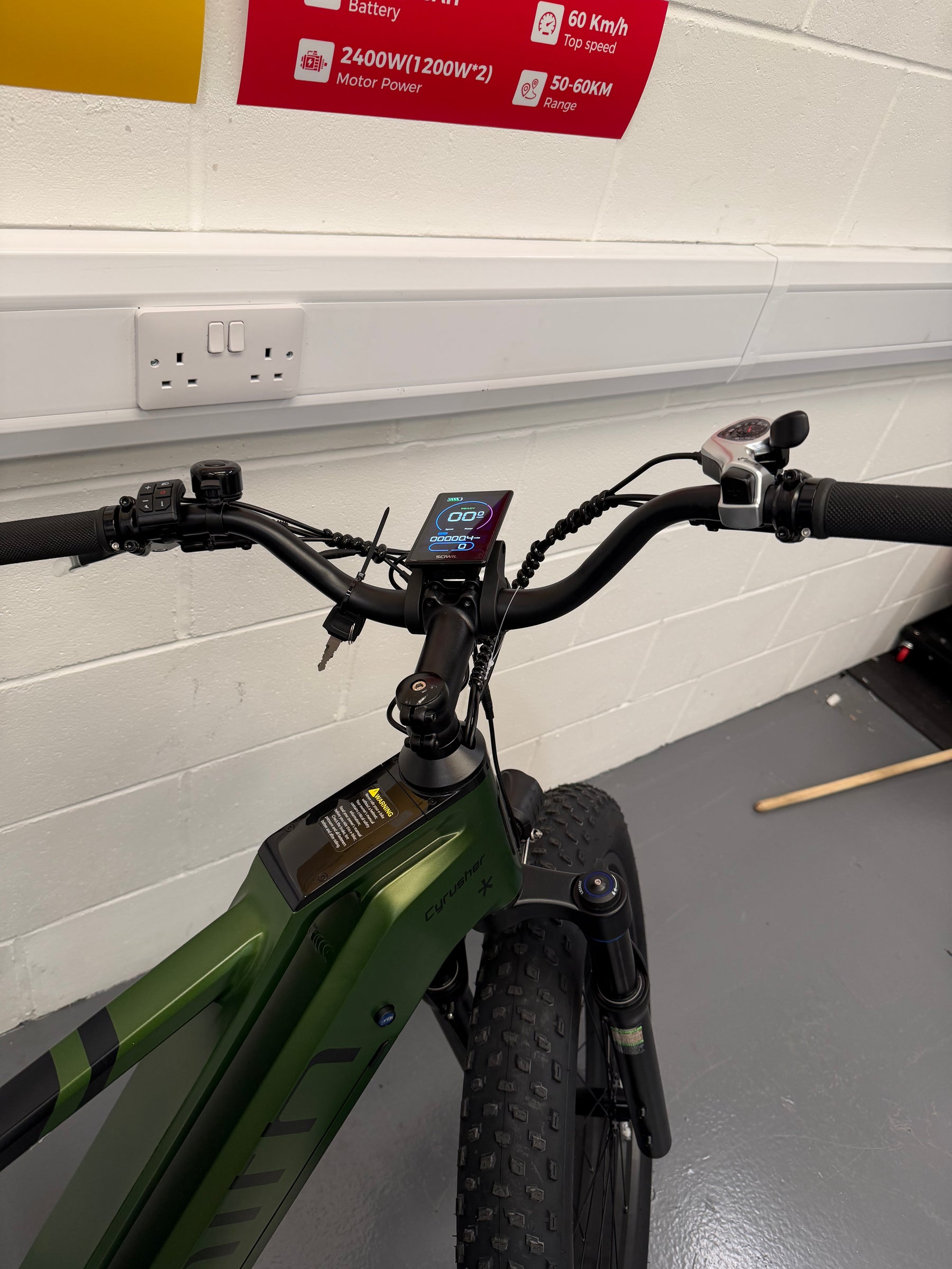Real product photo of Cyrusher Zenith Electric Bike from TrailSurge