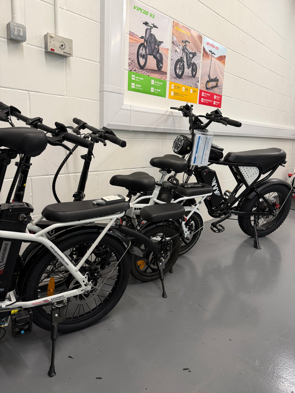 TrailSurge showroom and workshop support