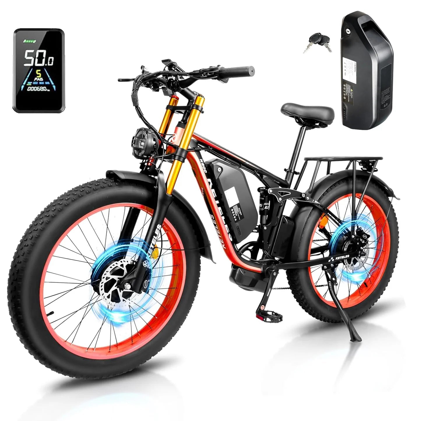 KETELES K800 Pro Electric Bike 48V 23AH KETELES