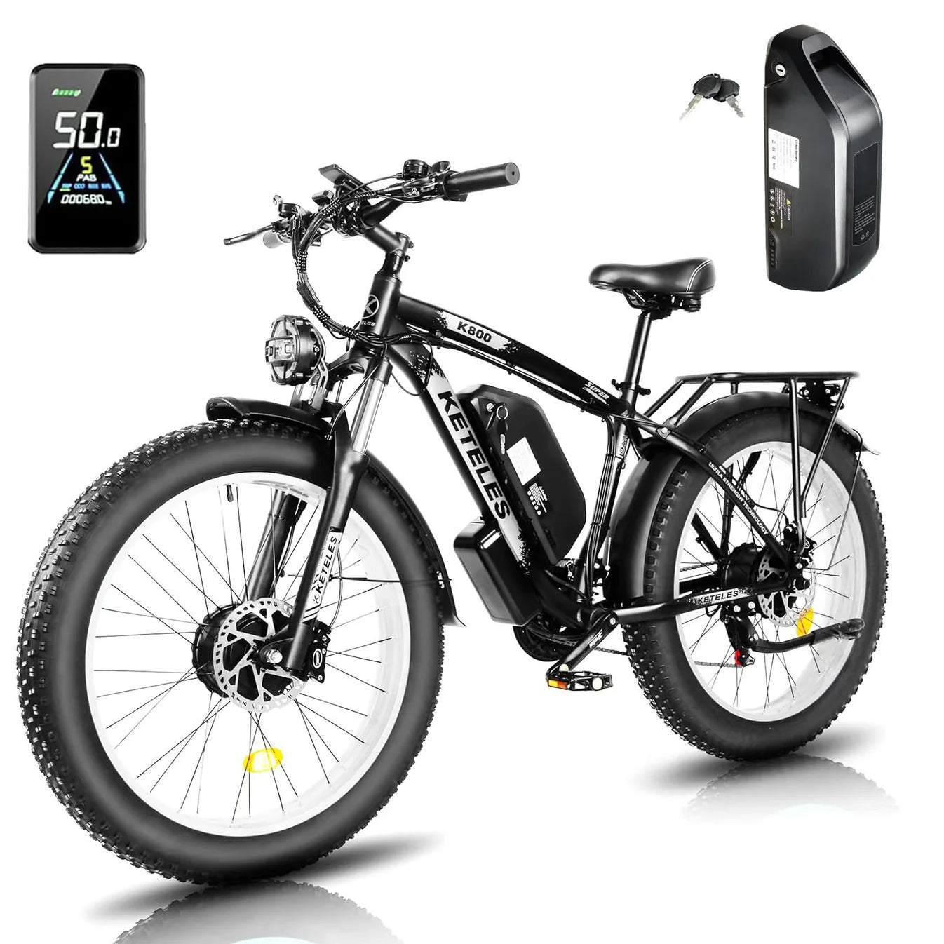 KETELES K800 Electric Bike 48V 23AH KETELES
