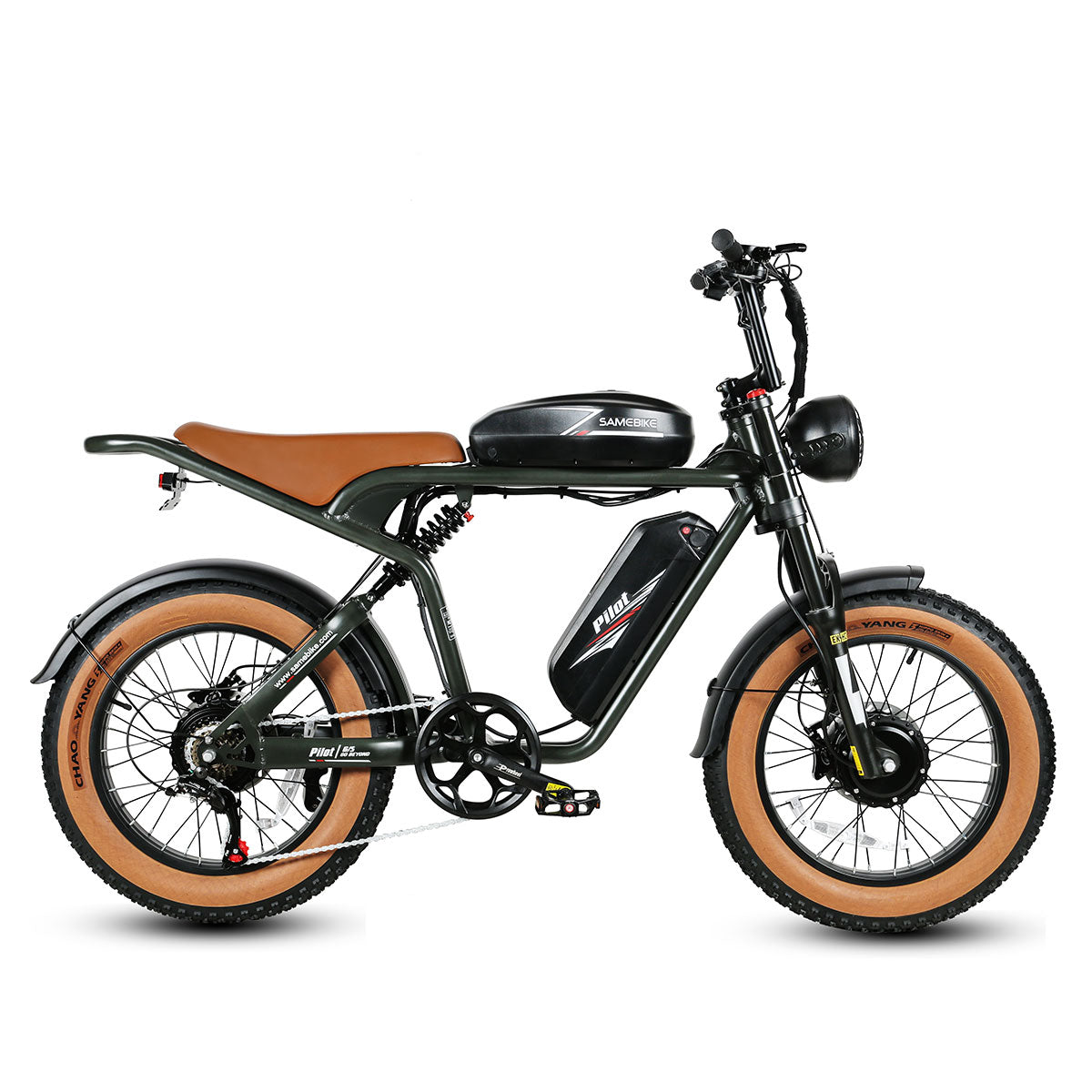 SAMEBIKE M20-III electric bike - Green