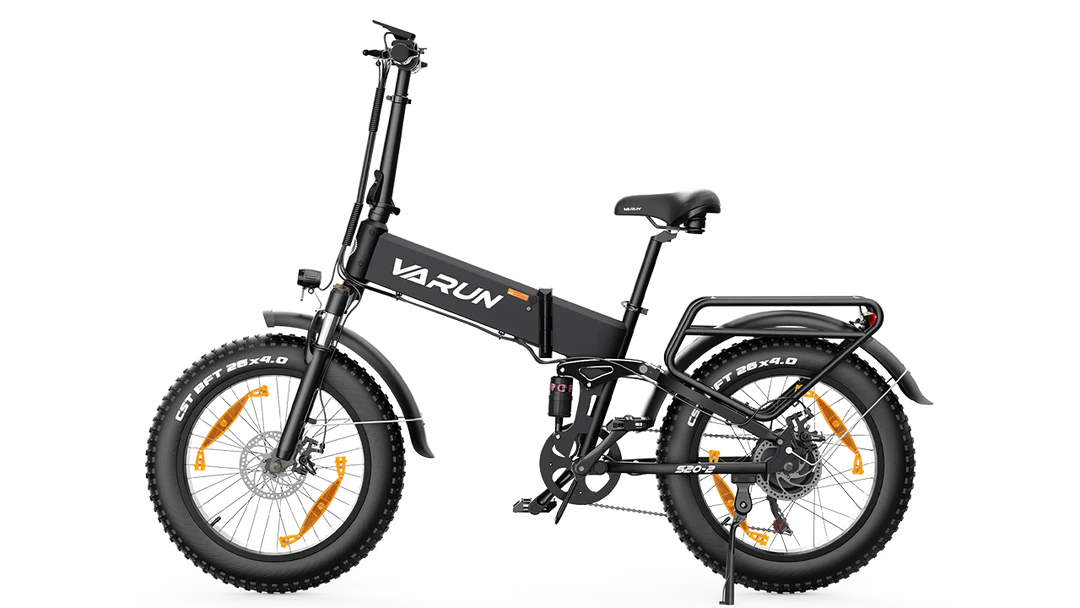VARUN S20-2 Full Suspension Folding Fat Tyre Electric Bike 3