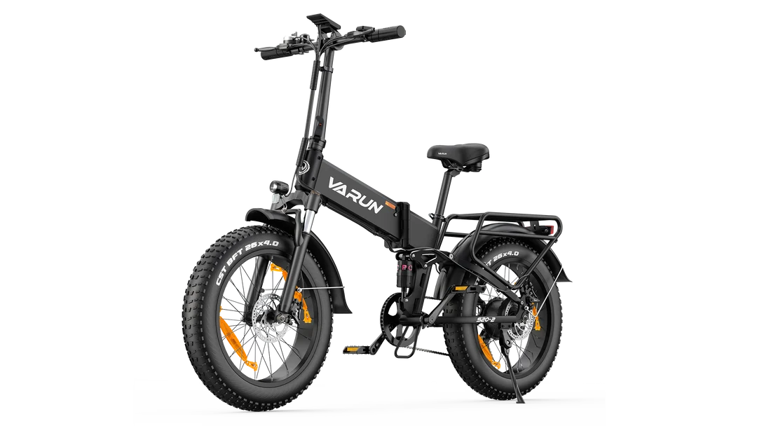 VARUN S20-2 Full Suspension Folding Fat Tyre Electric Bike 2