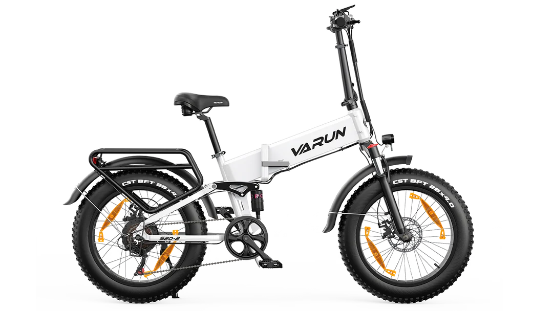 VARUN S20-2 Full Suspension Folding Fat Tyre Electric Bike 7