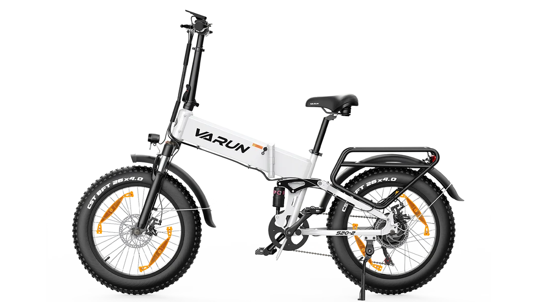 VARUN S20-2 Full Suspension Folding Fat Tyre Electric Bike 9