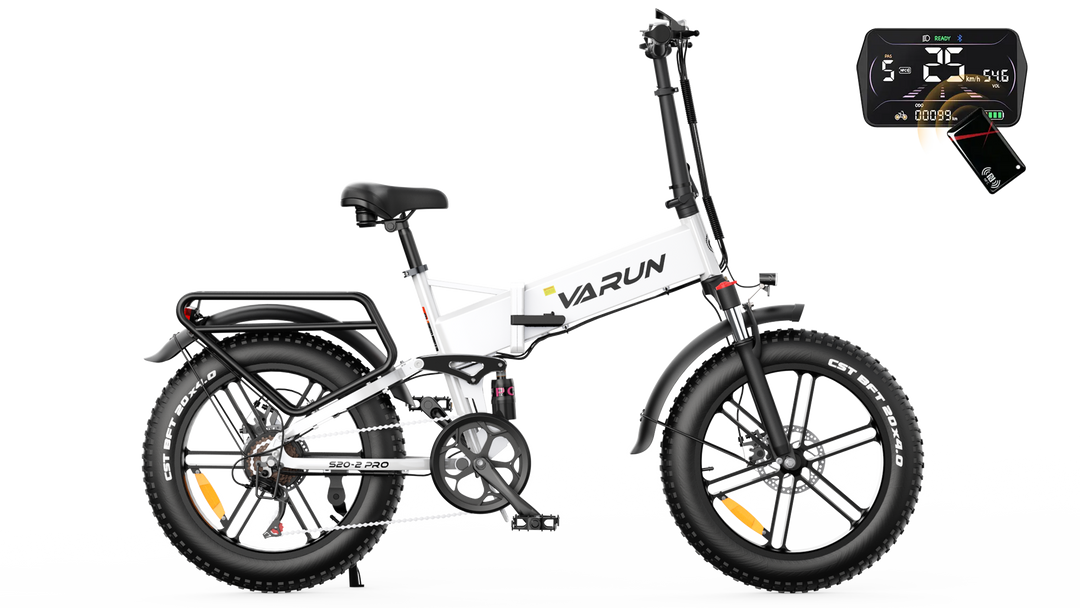 Varun S20-2 Pro Electric Bike in Black – main product view