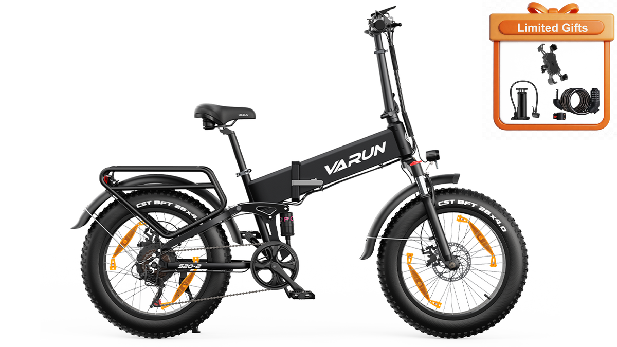 VARUN S20-2 electric bike - Black