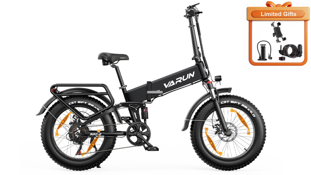 VARUN S20-2 electric bike - Black