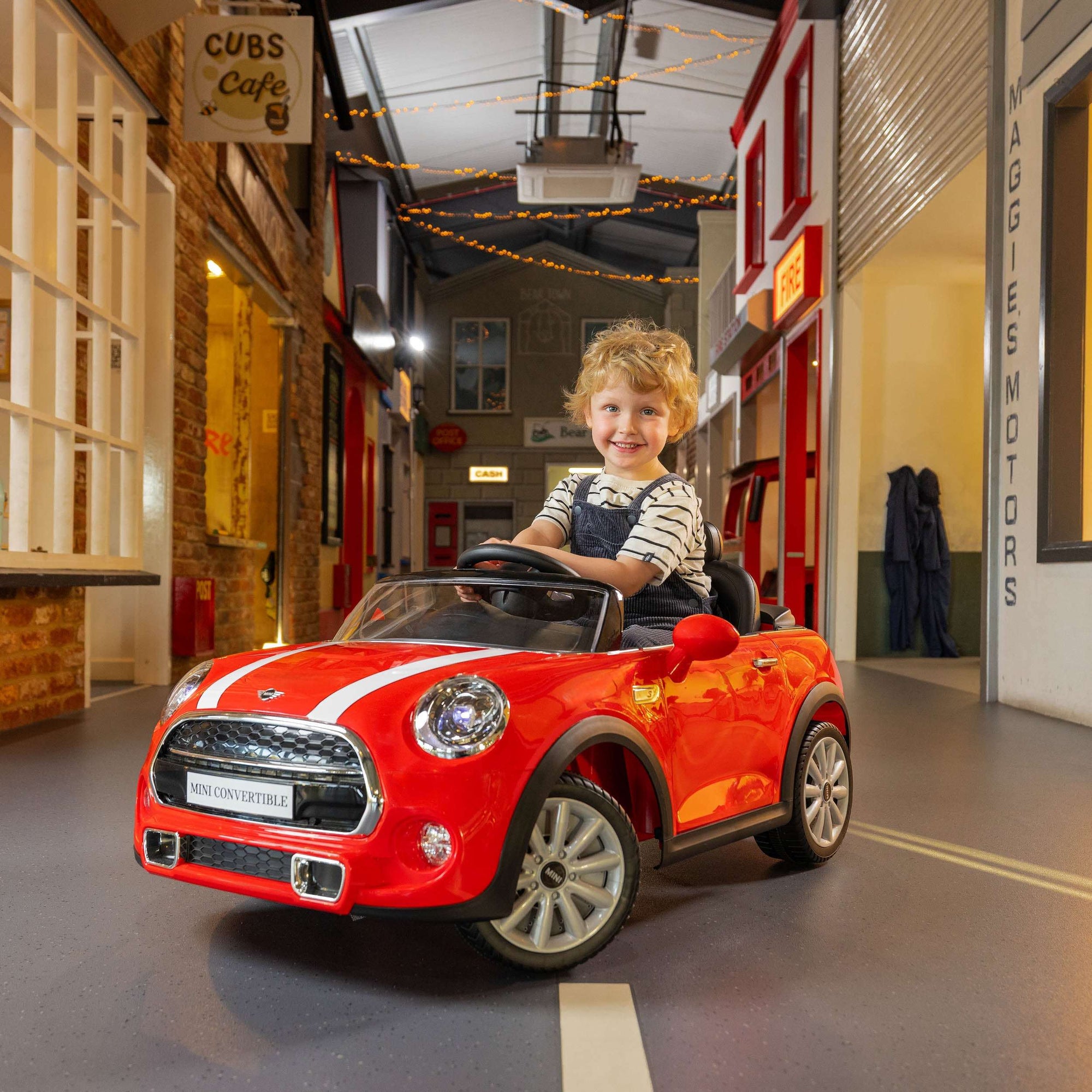 Mini Cooper Convertible Kids Ride On Car