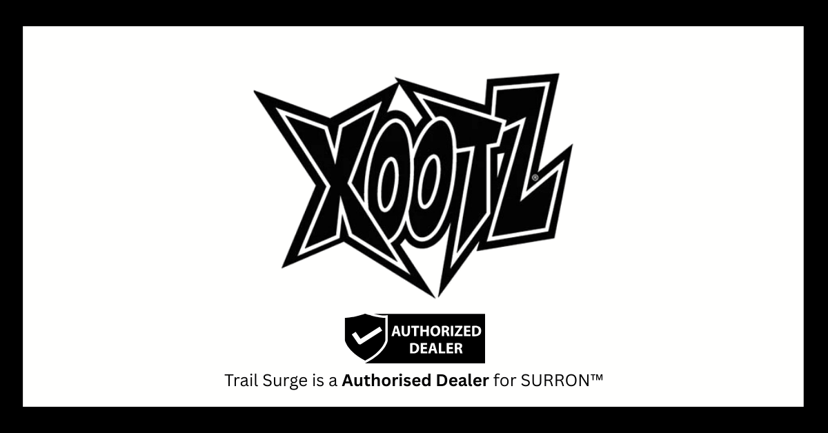 Black and white XOOTZ logo above a shield icon with a checkmark and "Authorized Dealer" text on a white background