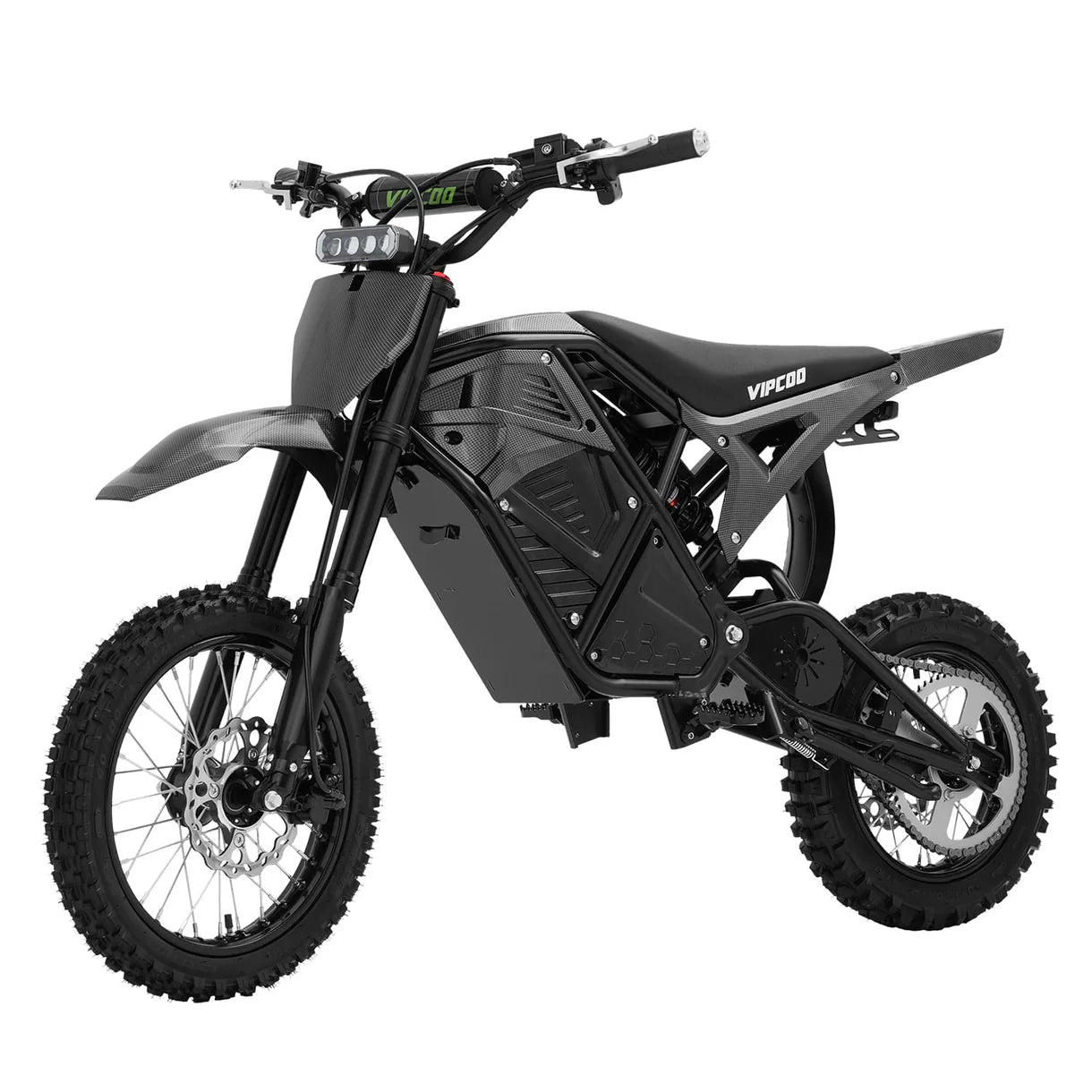 VIPCOO H3 Electric Dirt Bike - Full Suspension - 63KM/H Vipcoo