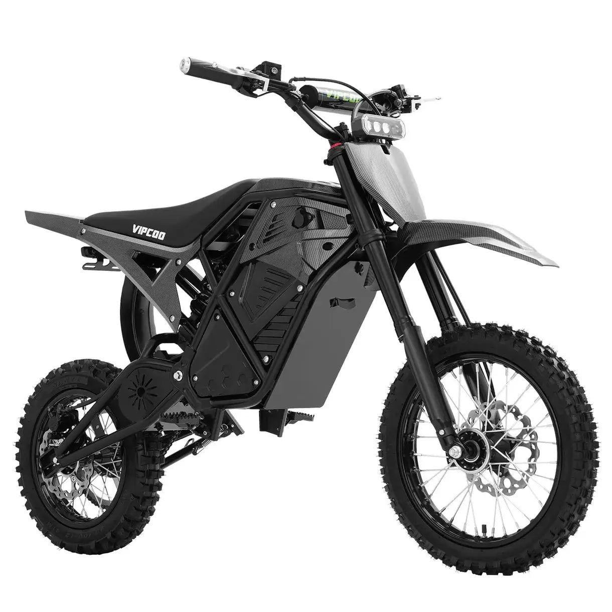 VIPCOO H3 Electric Dirt Bike - Full Suspension - 63KM/H Vipcoo