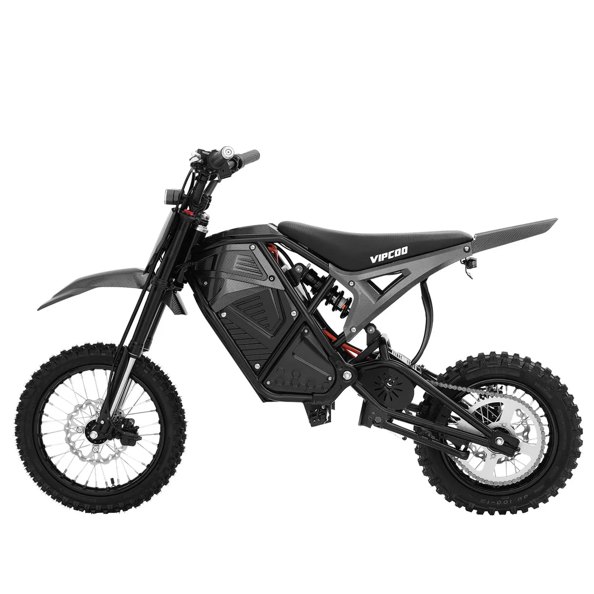 VIPCOO H3 Electric Dirt Bike - Full Suspension - 63KM/H Vipcoo