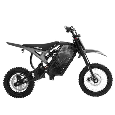 Moto tout-terrain électrique VIPCOO H3 - Suspension intégrale - 63 km/h
