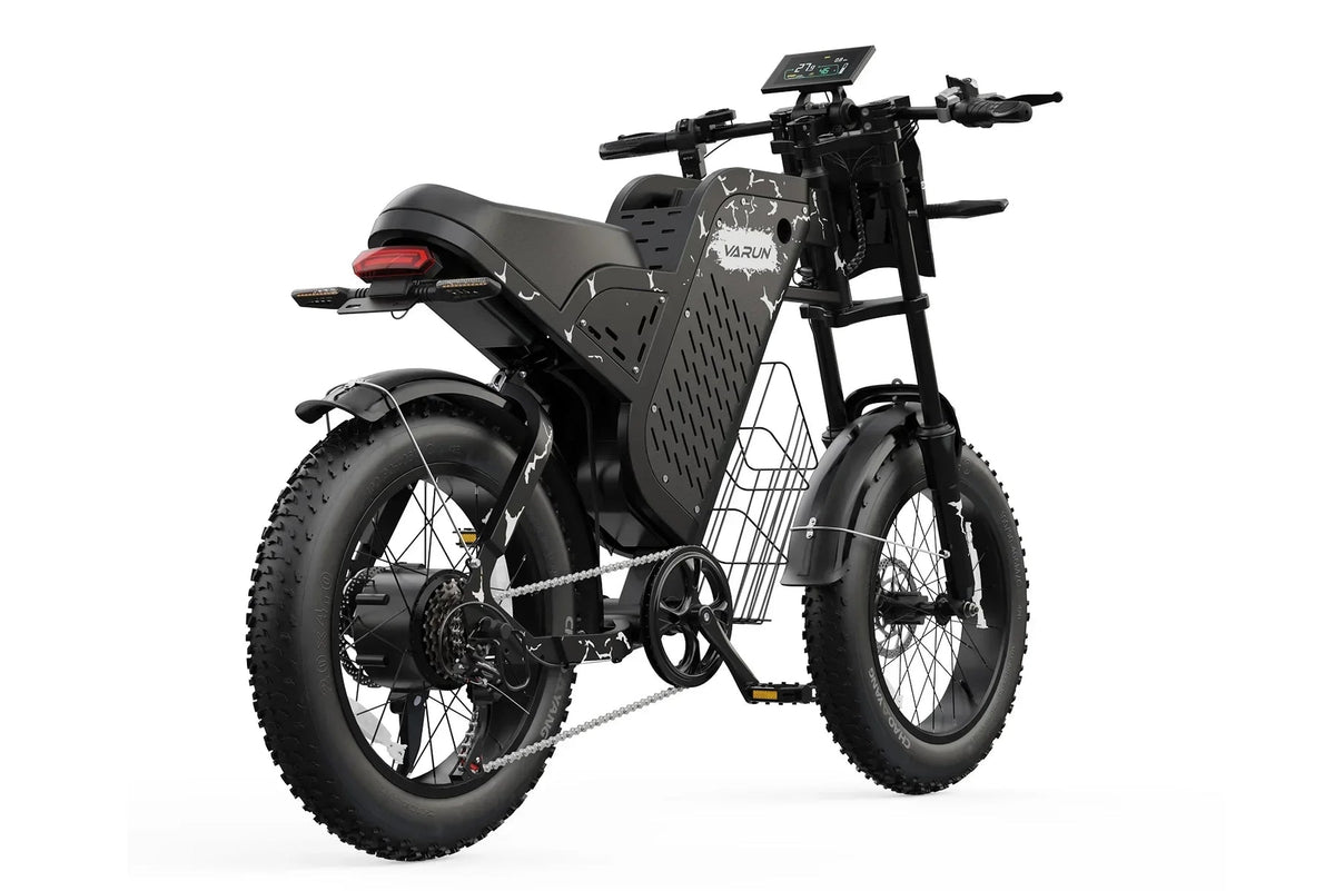 VARUN X-Plorer Raptor white colourway – rear three-quarter view