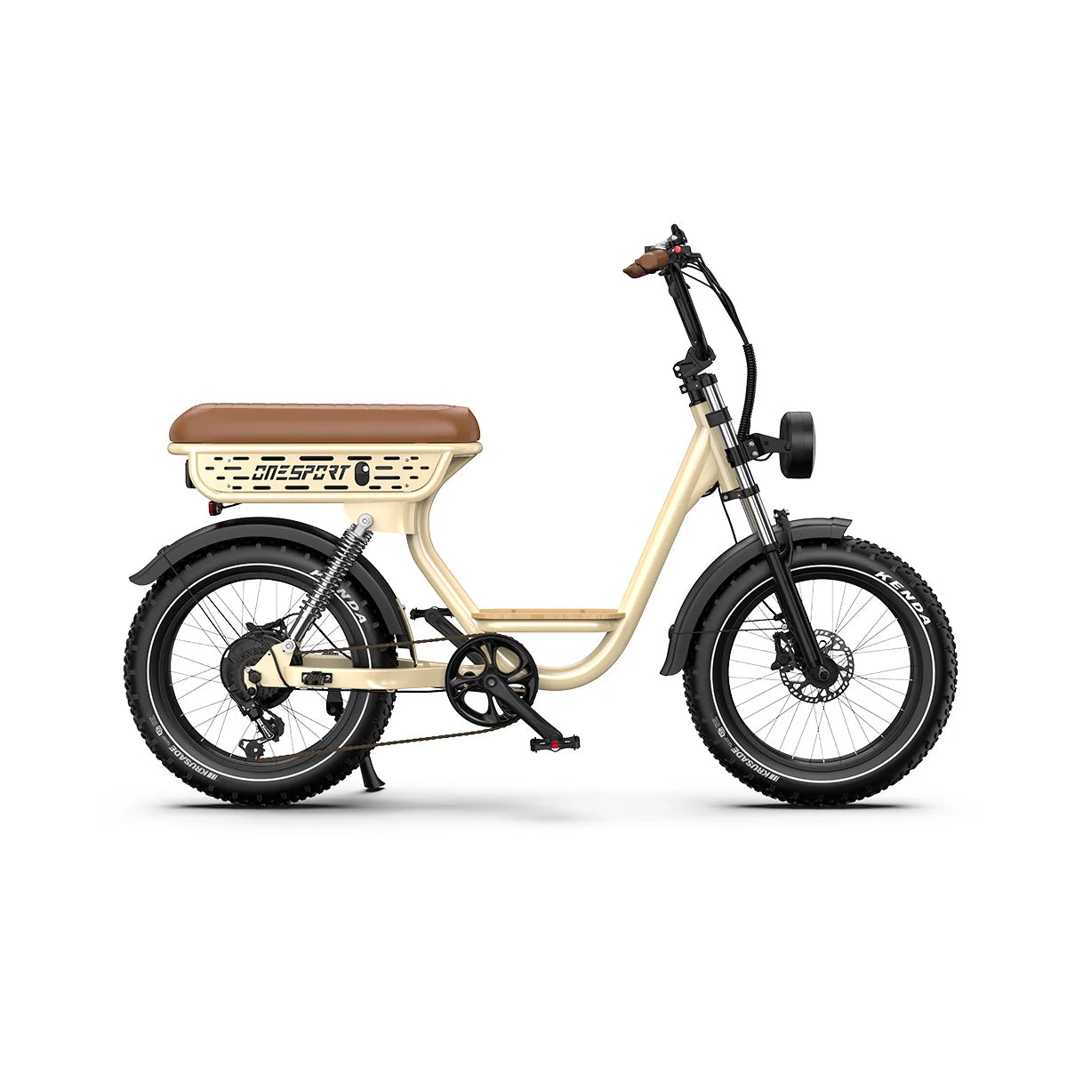 Bicicleta eléctrica de ruedas anchas Onesport W77 1