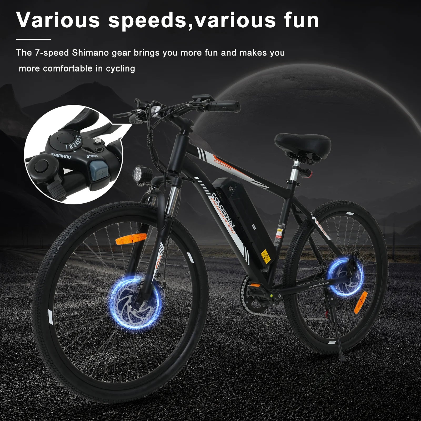 Colorway BK15 Electric Bike 250W 36V 15Ah