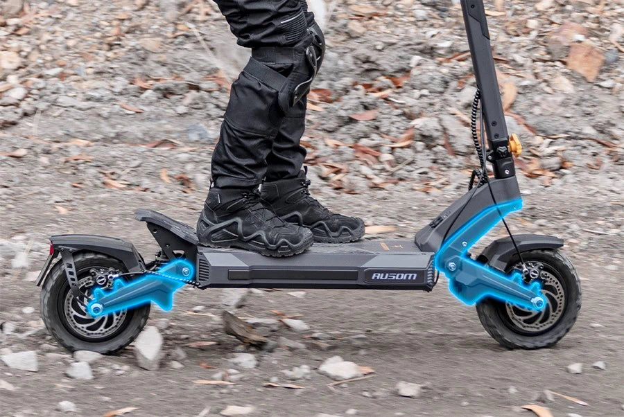 Ausom DT2 Pro Electric Scooter Dual Motor 2200W 52V 23.4AH Ausom