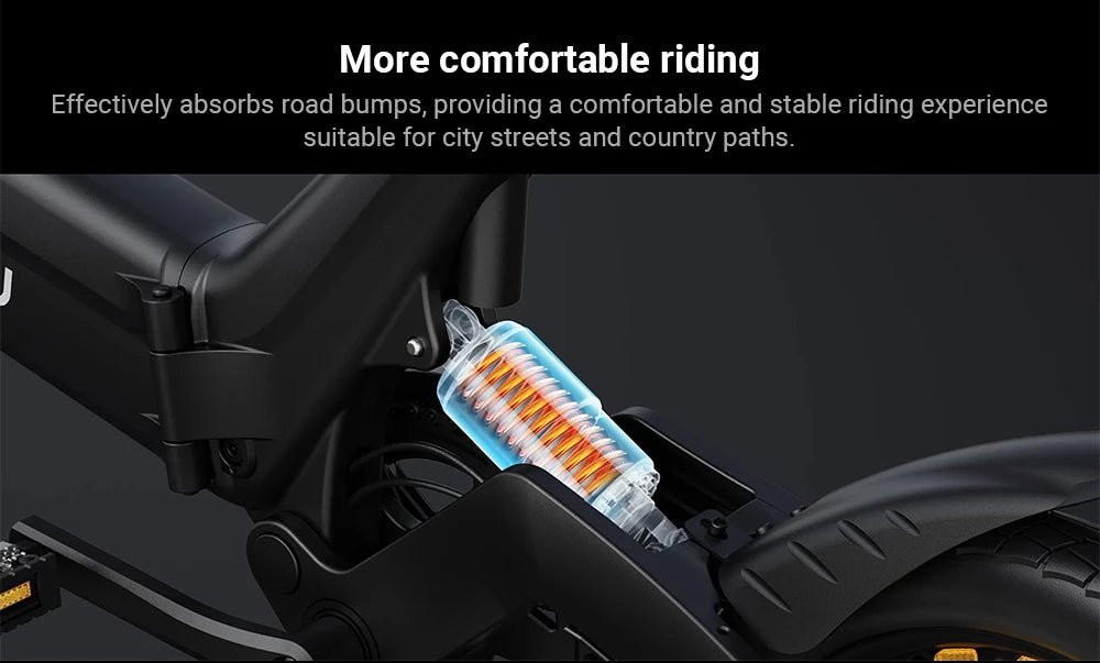 DYU A16 16” Folding Electric Bike 250W 48V 7.5Ah