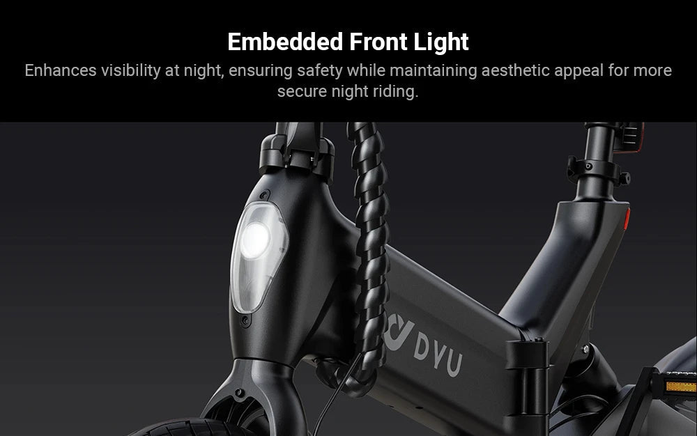 DYU A16 16” Folding Electric Bike 250W 48V 7.5Ah