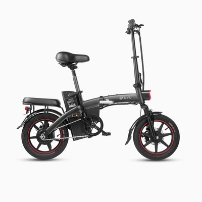 Vélo électrique pliable DYU A5 14 pouces 250 W 48 V 7,5 Ah