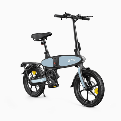 Vélo électrique pliable DYU C2 16 pouces 250 W 48 V 7,5 Ah