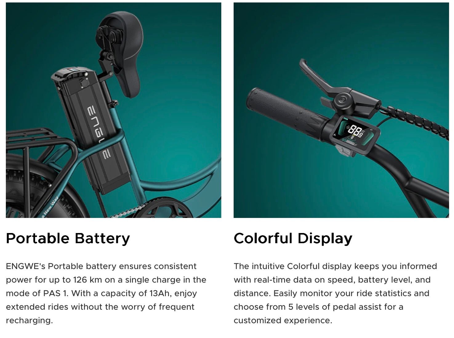 Engwe L20 Boost Electric Bike 250W 48V 13Ah