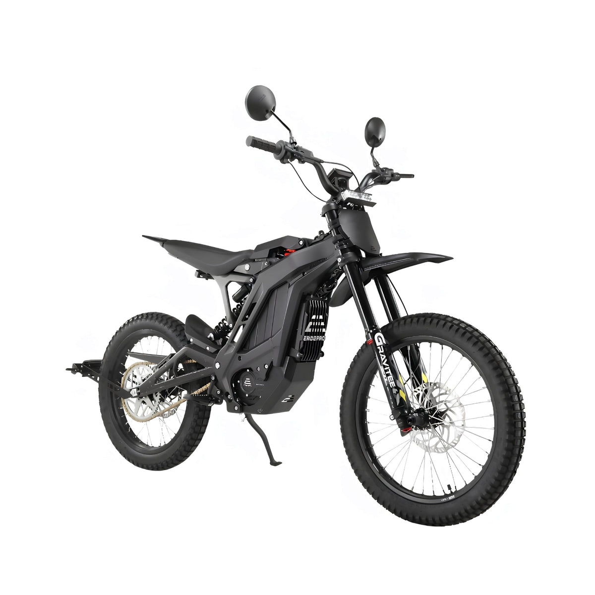 E RIDE PRO SS 2.5 Electric Dirt Bike side and riding detail