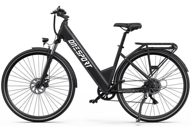 Onesport OT12 Pro Electric Bike – Black product photograph