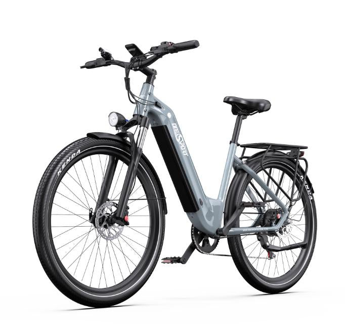 Onesport WT05 Torque-Sensor Electric Bike – Light grey product photograph