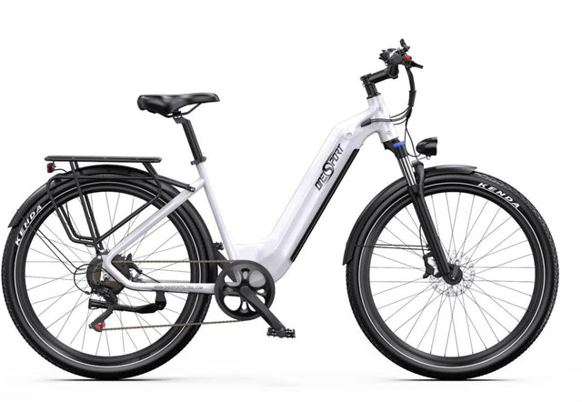 Onesport WT05 Torque-Sensor Electric Bike – White product photograph