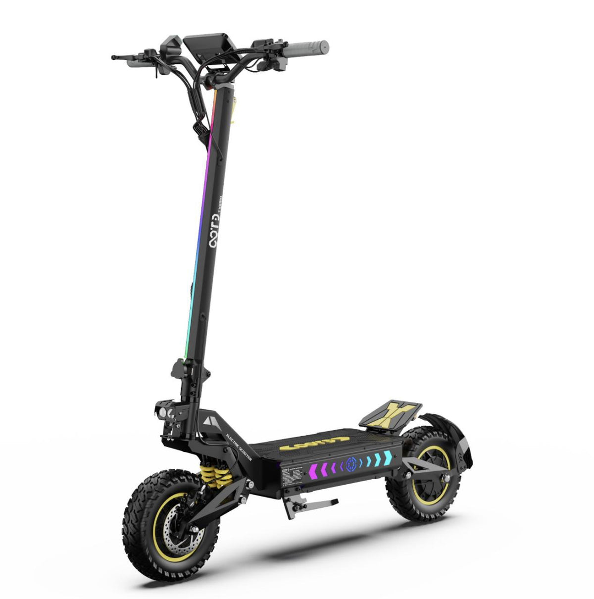 OOTD T10 Pro Dual-Motor Off-Road Electric Scooter – Black product photograph