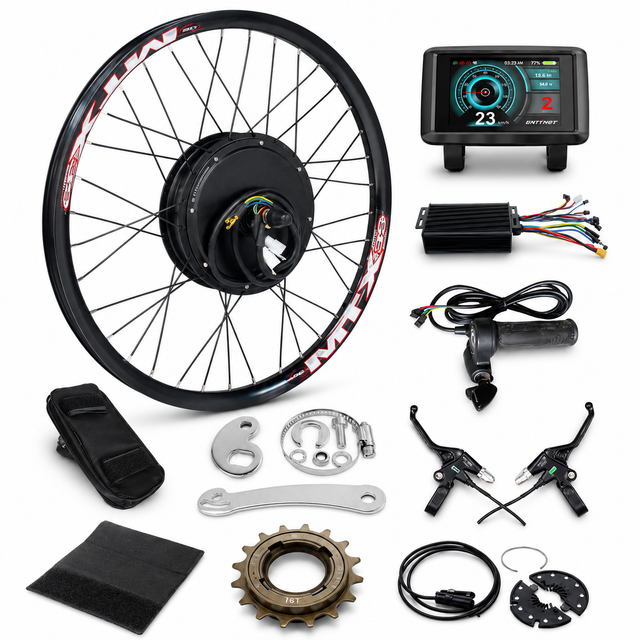 72V 3000W eBike Kit With Battery