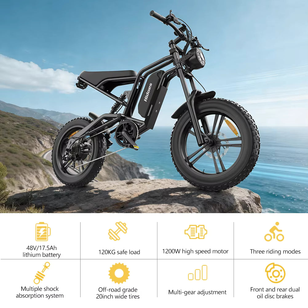 Hidoes B6 Electric Bike – gallery image 16
