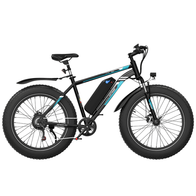 HITWAY BK15 4.0 Fat Tyre Electric Bike 500W 48V 15.6Ah