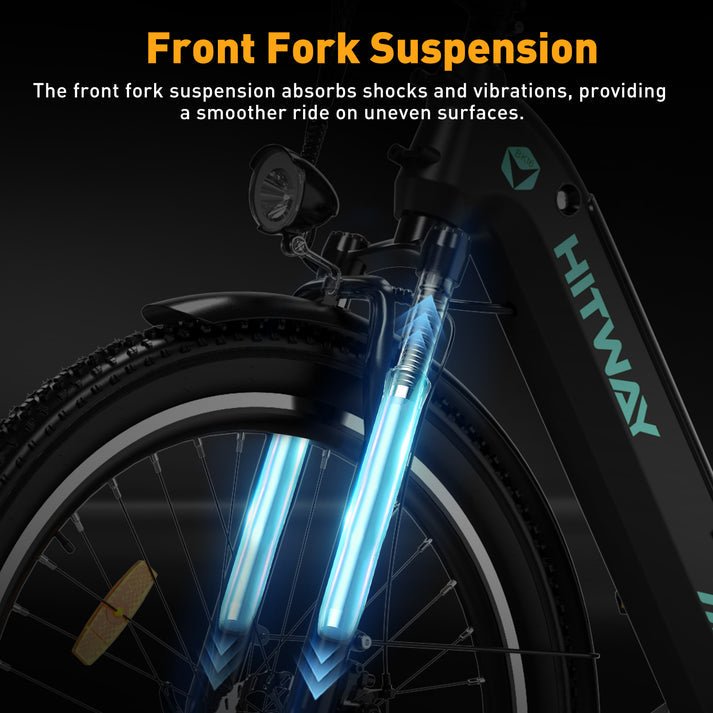 HITWAY BK16 26” Electric Bike 250W 48V 18Ah