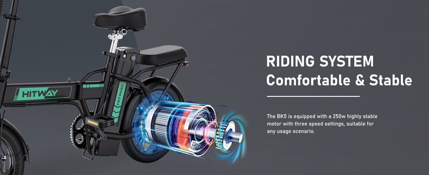 Hitway BK5S Electric Bike 250W 36V 10.4Ah