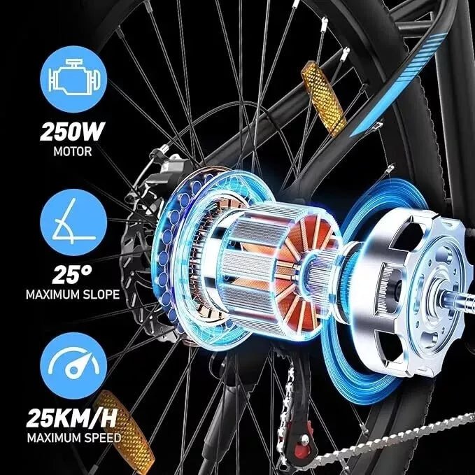 Hitway BK7S Electric Bike 250W 36V 12Ah