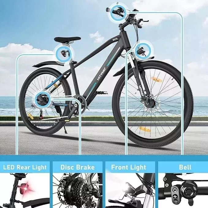 Hitway BK7S Electric Bike 250W 36V 12Ah