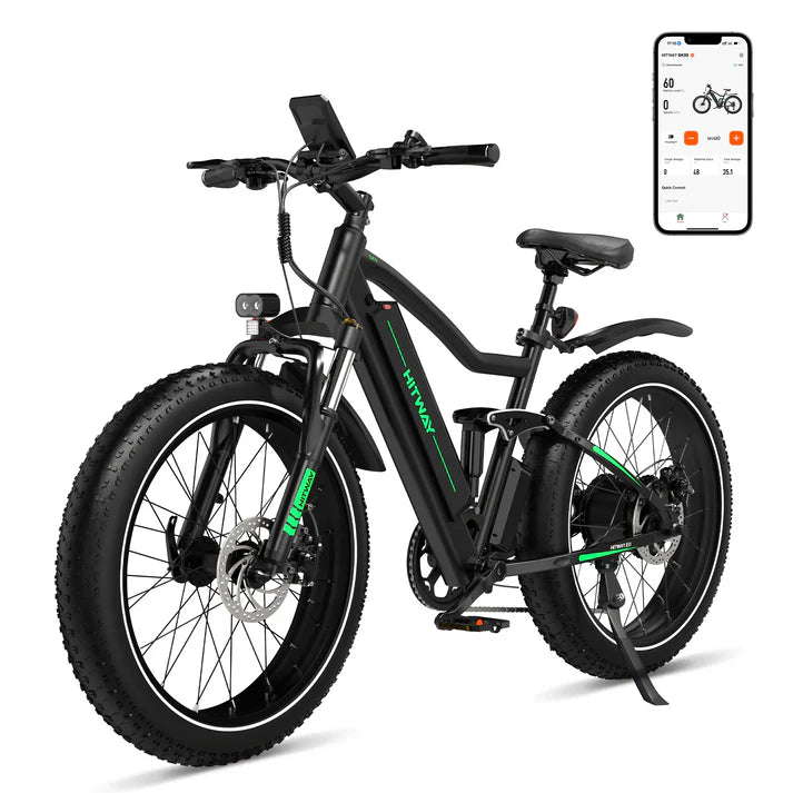 HITWAY BK9S 26” Electric Bike 250W 48V 15Ah
