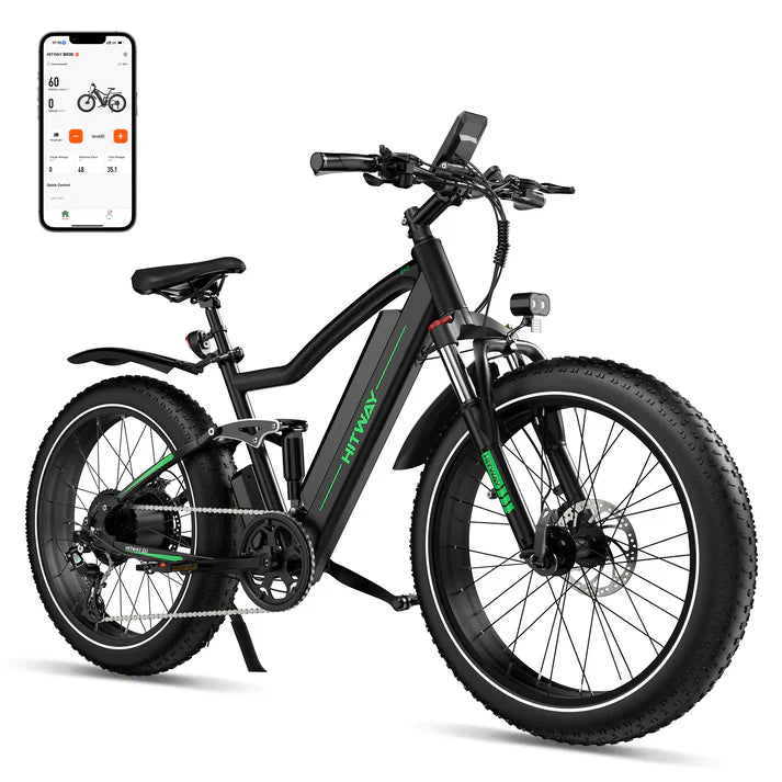 HITWAY BK9S 26” Electric Bike 250W 48V 15Ah