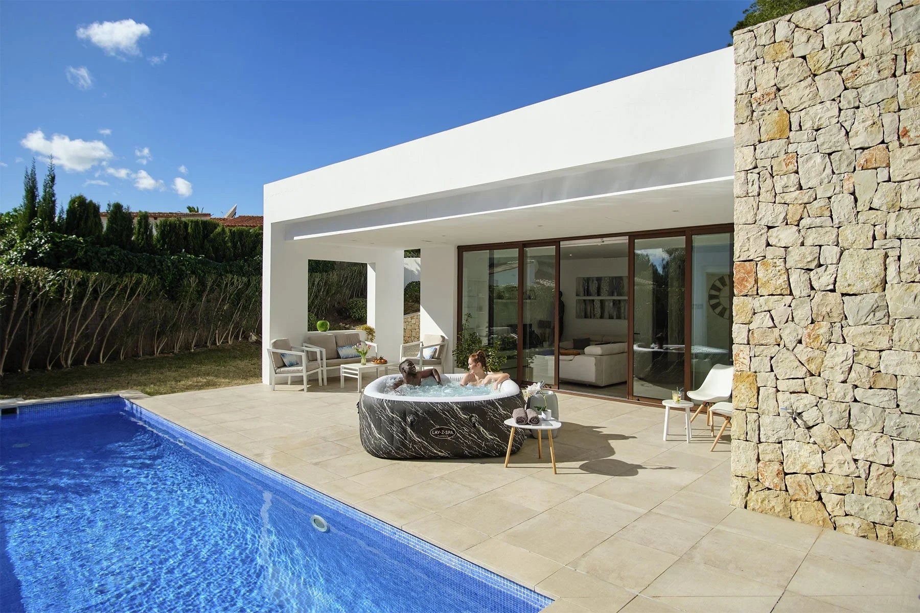 Lay-Z-Spa Florence Luxe AirJet™ Hot Tub 4