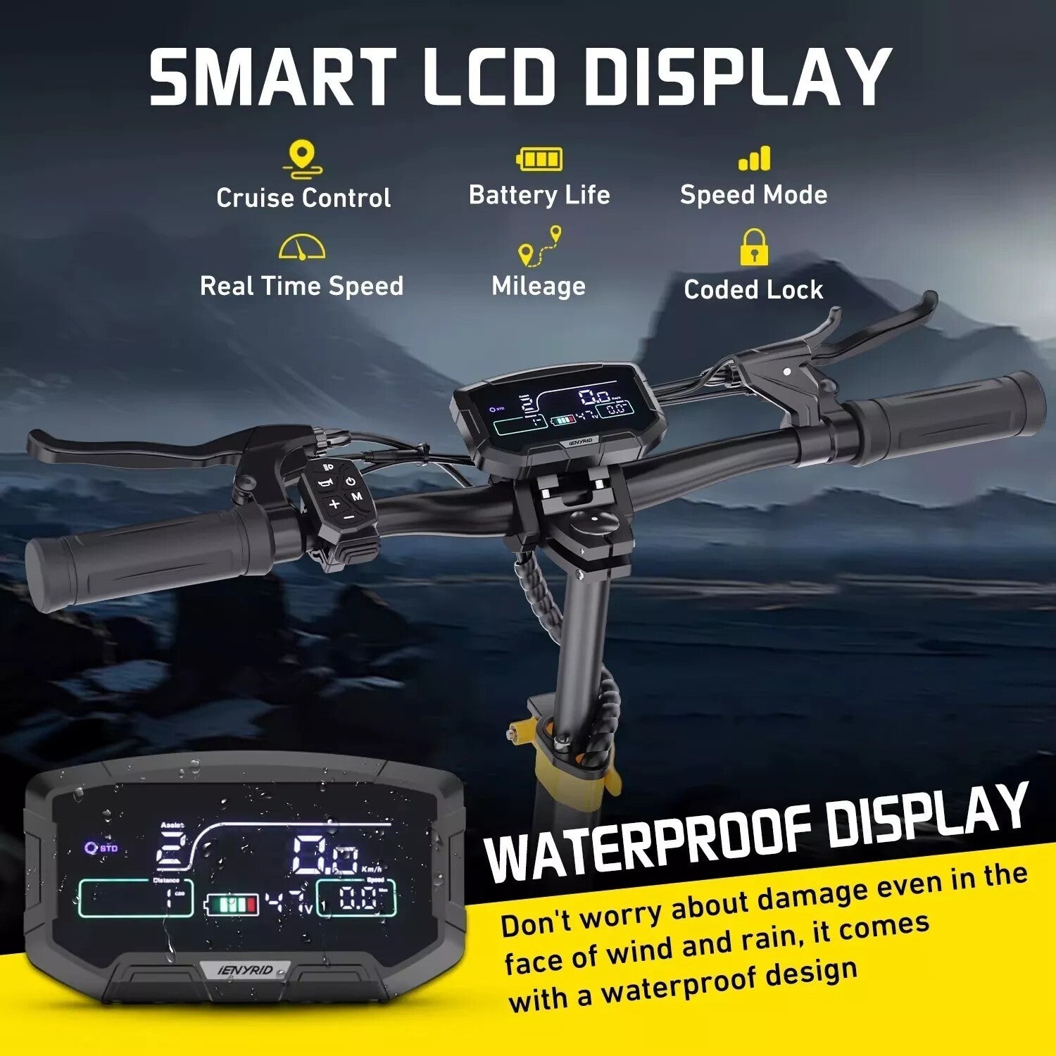 iENYRID ES1 2400W Dual Motor Electric Scooter