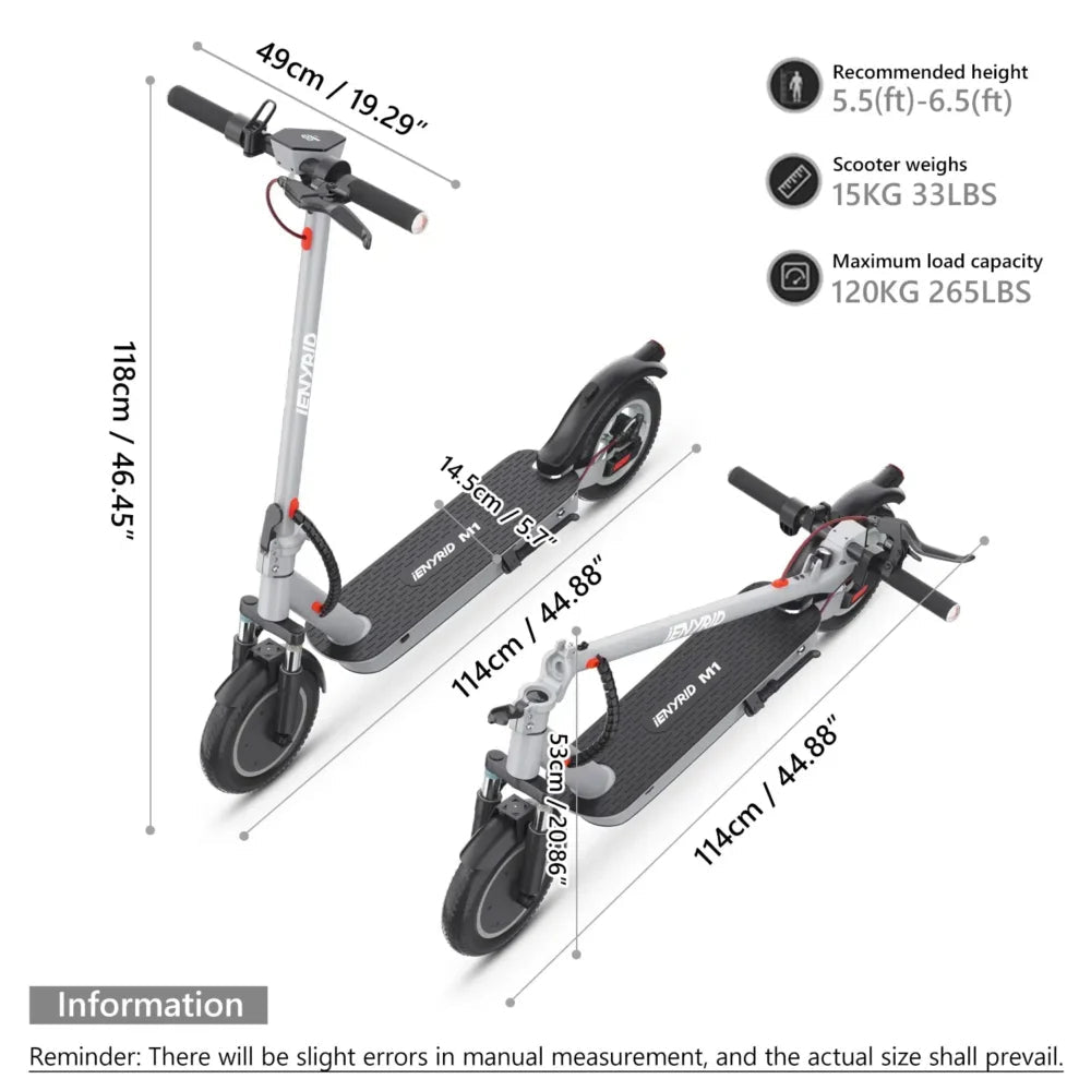 iENYRID M1 500W Electric Scooter