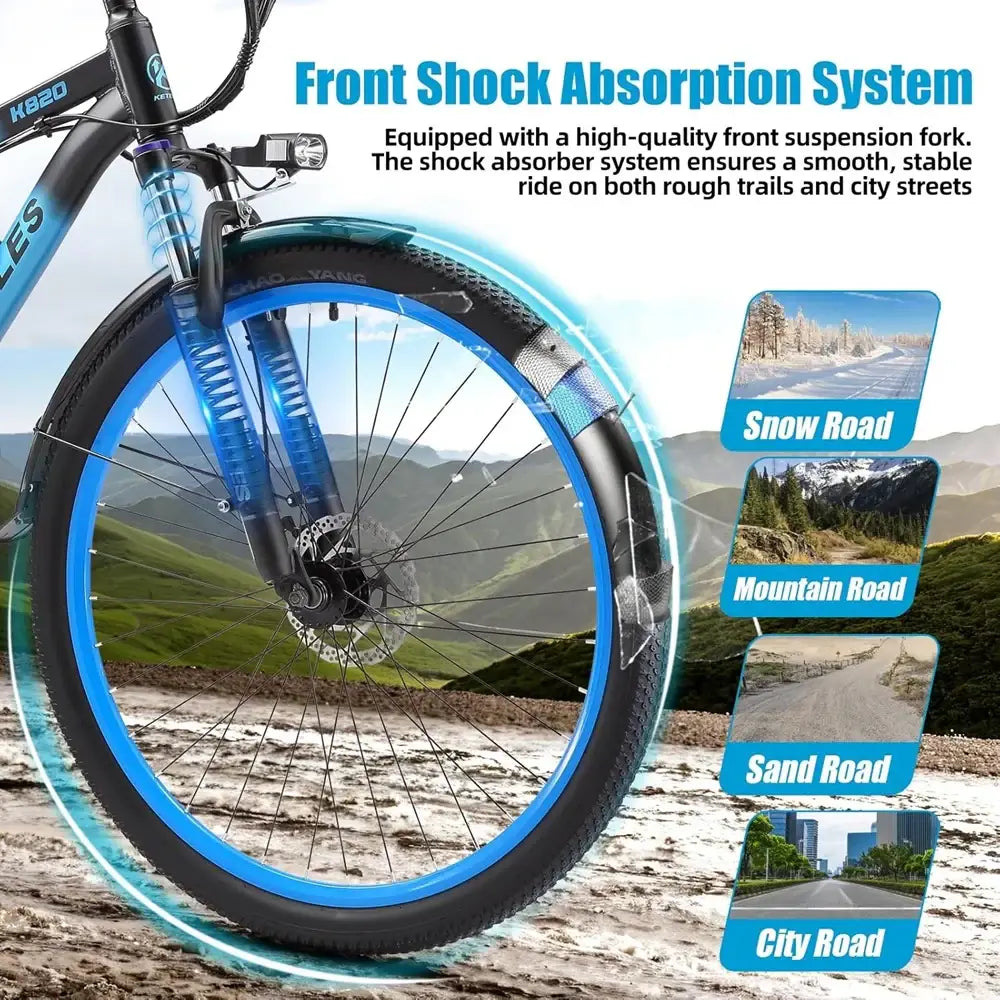 KETELES K820 Pro Electric Bike 250W 48V 17.5AH KETELES