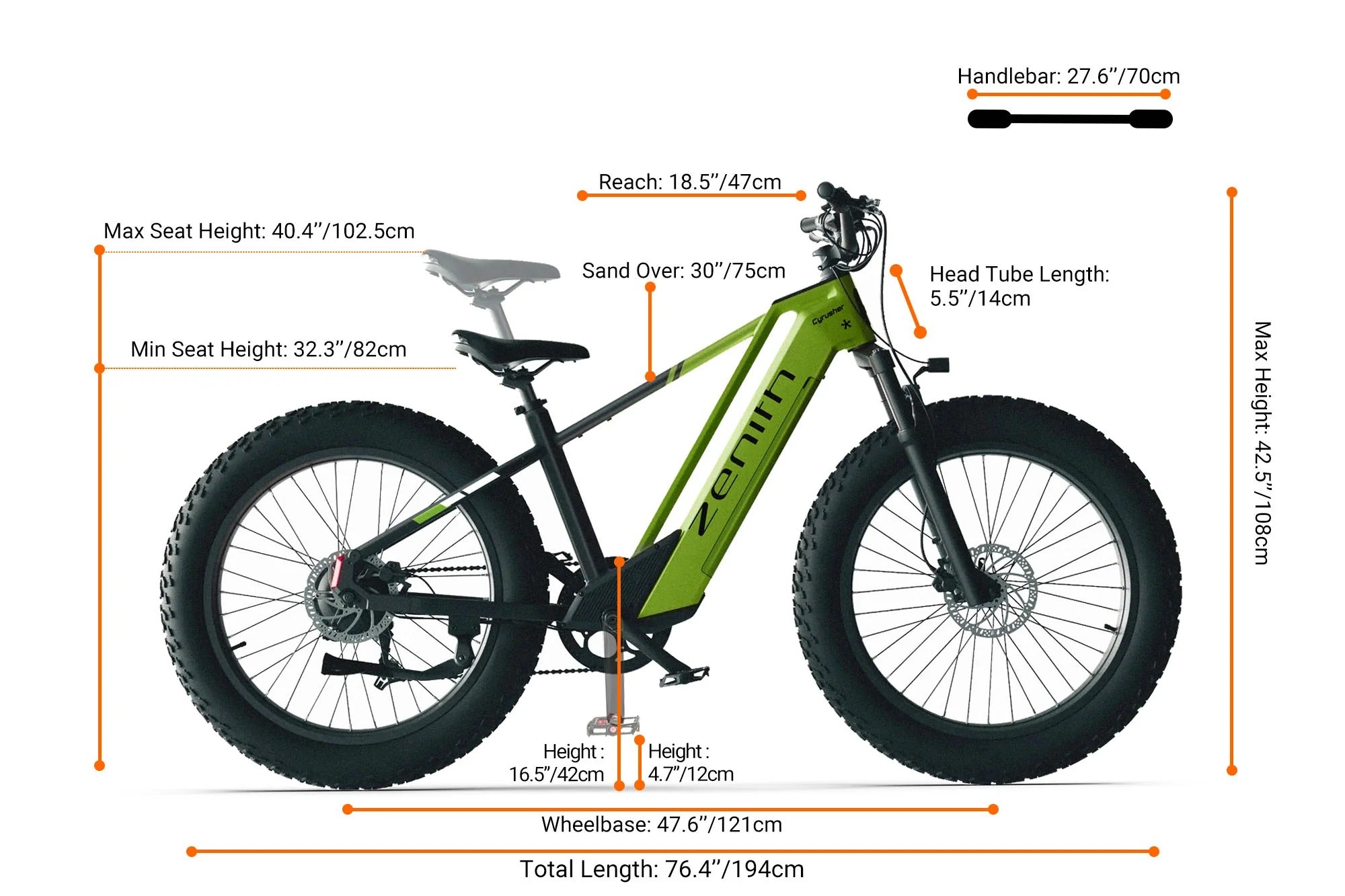 Cyrusher Zenith Electric Bike 10