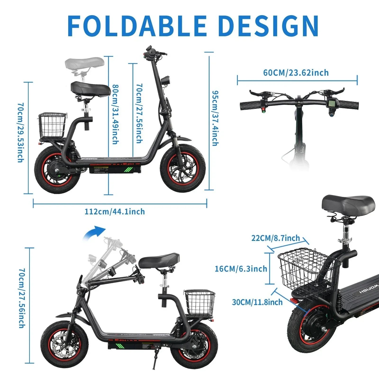 Twofish M5 Pro S Electric Scooter 7